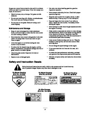 Toro 20045, 20048 Super Recycler Mower, SR-21SE Owners Manual, 2001 page 5