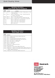 Toro Quick Coupler Catalog page 2