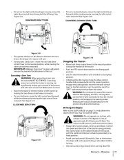 MTD Troy-Bilt RZT Series 42 Inch Tractor Mower Deck Lawn Mower Owners Manual page 17