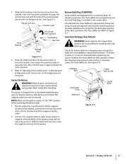 MTD Troy-Bilt RZT Series 42 Inch Tractor Mower Deck Lawn Mower Owners Manual page 9