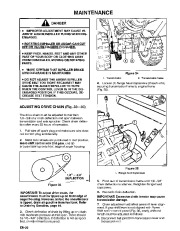Toro 38543, 38555 Toro 824 Power Shift Snowthrower Owners Manual, 1995 page 20