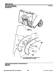 Simplicity 319 1694583 1694584 Single Stage Snow Blower Owners Parts Manual page 16