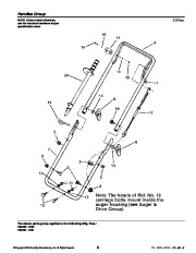 Simplicity 319 1694583 1694584 Single Stage Snow Blower Owners Parts Manual page 4