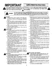 MTD 312-9801000 33-Inch Snow Blower Owners Manual page 2