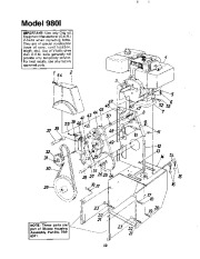 MTD 312-9801000 33-Inch Snow Blower Owners Manual page 22