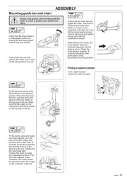 Husqvarna 40 45 Chainsaw Owners Manual, 1999 page 25