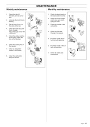 Husqvarna 40 45 Chainsaw Owners Manual, 1999 page 33