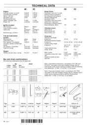 Husqvarna 40 45 Chainsaw Owners Manual, 1999 page 34