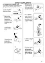 Husqvarna 40 45 Chainsaw Owners Manual, 1999 page 5