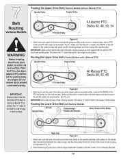 MTD 190-032 101 42-Inch Two Stage Snow Blower Attachment Owners Manual page 14