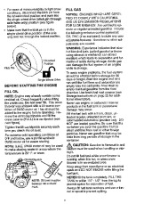 Craftsman 536.886141 Craftsman 22 inch Snow Thrower Owners Manual page 11
