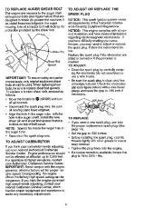 Craftsman 536.886141 Craftsman 22 inch Snow Thrower Owners Manual page 21