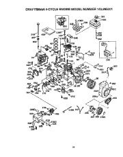 Craftsman 536.886141 Craftsman 22 inch Snow Thrower Owners Manual page 34