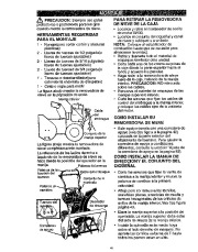 Craftsman 536.886141 Craftsman 22 inch Snow Thrower Owners Manual page 42