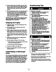Toro 38051 522 Snowthrower Owners Manual, 2001 page 15