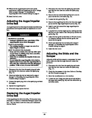 Toro 38051 522 Snowthrower Owners Manual, 2001 page 20