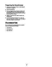Toro 38051 522 Snowthrower Owners Manual, 2001 page 27