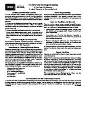 Toro 38051 522 Snowthrower Owners Manual, 2001 page 28