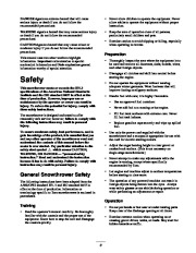 Toro 38051 522 Snowthrower Owners Manual, 2001 page 3