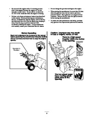 Toro 38051 522 Snowthrower Owners Manual, 2001 page 5