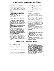 Toro 38054 521 Snowthrower Owners Manual, 1992 page 15