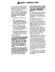 Toro 38054 521 Snowthrower Owners Manual, 1992 page 2