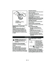 Ariens Sno Thro 924116 17 924300 924505 6 8 Snow Blower Owners Manual page 14