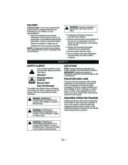 Ariens Sno Thro 924116 17 924300 924505 6 8 Snow Blower Owners Manual page 7