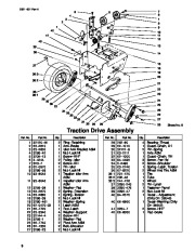 Toro 38542 and 38558 Toro 824 1028 Power Shift Snowthrower Parts Catalog, 1999 page 12