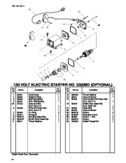 Toro 38542 and 38558 Toro 824 1028 Power Shift Snowthrower Parts Catalog, 1999 page 20