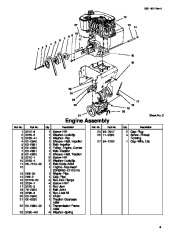 Toro 38542 and 38558 Toro 824 1028 Power Shift Snowthrower Parts Catalog, 1999 page 7