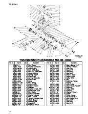 Toro 38542 and 38558 Toro 824 1028 Power Shift Snowthrower Parts Catalog, 1999 page 8