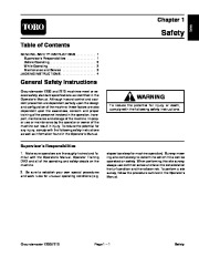 Toro 07150SL Service Manual Groundsmaster 7200 7210 Preface Publication page 5