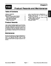 Toro 07150SL Service Manual Groundsmaster 7200 7210 Preface Publication page 9