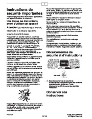 Toro 51586 Power Sweep Blower Owners Manual, 1999 page 4