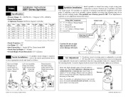 Toro 2001 Installation Instructions page 1