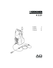 Kärcher K 2.21 Electric High Pressure Washer Owners Manual page 1