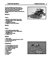 Toro Owners Manual page 5