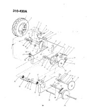 MTD 310 430A Snow Blower Owners Manual page 22