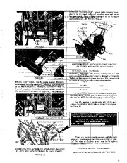 Simplicity 558 4 HP Single Stage Snow Away Snow Blower Owners Manual page 11