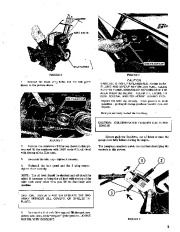 Simplicity 558 4 HP Single Stage Snow Away Snow Blower Owners Manual page 7