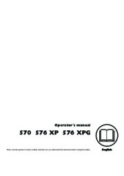 Husqvarna 570 576XP 576XPG Chainsaw Owners Manual, 2001,2002,2003,2004,2005,2006,2007,2008,2009,2010 page 1