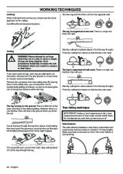 Husqvarna 570 576XP 576XPG Chainsaw Owners Manual, 2001,2002,2003,2004,2005,2006,2007,2008,2009,2010 page 26