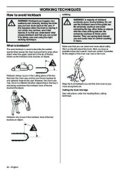 Husqvarna 570 576XP 576XPG Chainsaw Owners Manual, 2001,2002,2003,2004,2005,2006,2007,2008,2009,2010 page 30