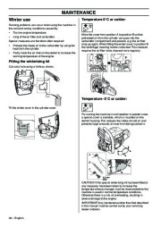 Husqvarna 570 576XP 576XPG Chainsaw Owners Manual, 2001,2002,2003,2004,2005,2006,2007,2008,2009,2010 page 38