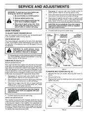 Husqvarna 10527STE Snow Blower Owners Manual, 2004,2005,2006,2007,2008,2009 page 16