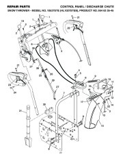 Husqvarna 10527STE Snow Blower Owners Manual, 2004,2005,2006,2007,2008,2009 page 22