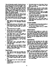 MTD Yard Machines E642E E662H 614E E644E E664F Snow Blower Owners Manual page 13