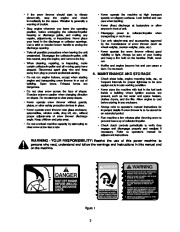 MTD Yard Machines E642E E662H 614E E644E E664F Snow Blower Owners Manual page 3