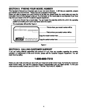 MTD Yard Machines E642E E662H 614E E644E E664F Snow Blower Owners Manual page 4